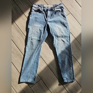 Men's Straight Fit Denim Barbell Jeans